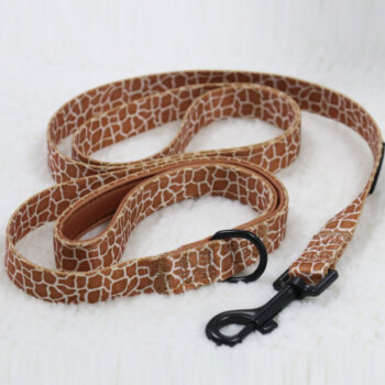 Laisse pour chien girafe