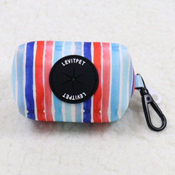 Watercolor Stripes Dog Poop Bag