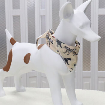 Pañuelos de leopardo para perros