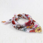 Bandanas pour chien à fleurs sauvages