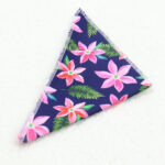 Navy Floral Dog Bandannas