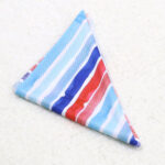 Watercolor Stripes Dog Bandannas