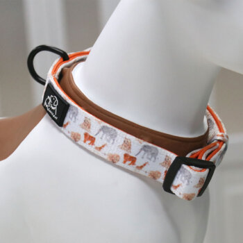 Zoo Animals Dog Collar