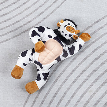 cow dog toy