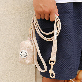 floral dog leash
